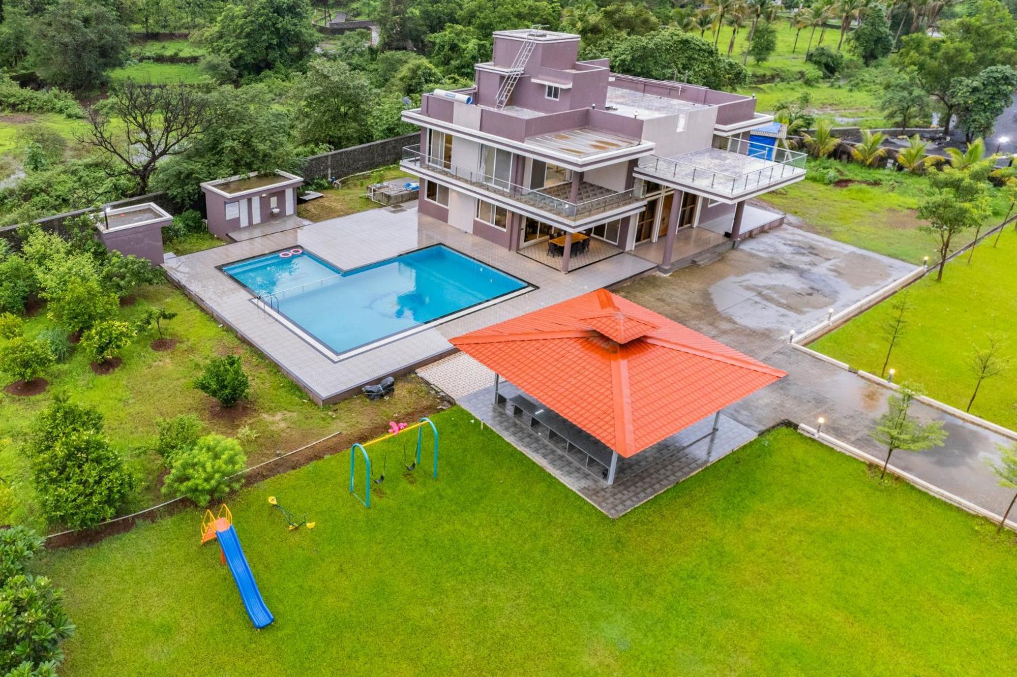 Stayscape Shreeji Farms 4Bhk Karjat Εξωτερικό φωτογραφία
