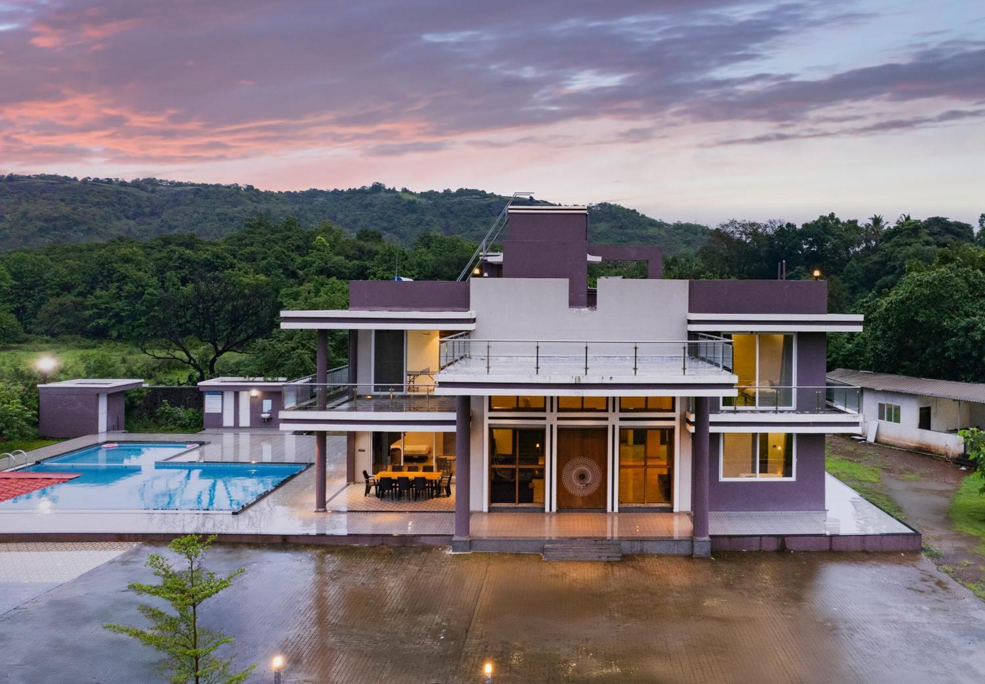 Stayscape Shreeji Farms 4Bhk Karjat Εξωτερικό φωτογραφία